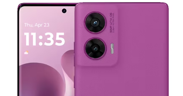 摩托罗拉Moto G96 5G手机曝光：彩通配色引领中端美学